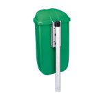 Palo zincato - per gettacarte Classic - 120 cm - Medial