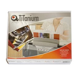 Cartelline termiche Grain - 1,5 mm - bianco - Titanium - scatola 50 pezzi