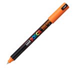 Marcatore a base d'acqua Uni Posca Pen PC1M - punta extra fine 0,7mm - arancio  - Uni Mitsubishi