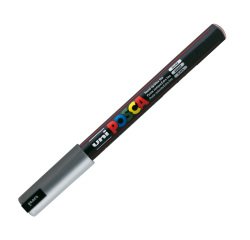 En_marqueur posca 0,7 argent