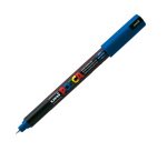 Marcatore a base d'acqua Uni Posca Pen PC1M - punta extra fine 0,7mm - blu - Uni Mitsubishi