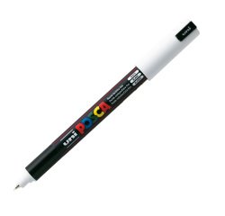 Uni-Ball PC-1MR marker Bullet tip White