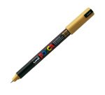 Marcatore a base d'acqua Uni Posca Pen PC1M - punta extra fine 0,7mm - oro  - Uni Mitsubishi