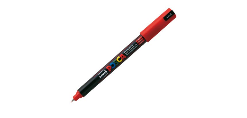 Uni-Ball PC-1MR marker Bullet tip Red