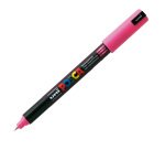 Marcatore a base d'acqua Uni Posca Pen PC1M - punta extra fine 0,7mm - rosa - Uni Mitsubishi