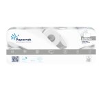 Carta igienica standard - 15,5 gr - diametro 11 cm - 9,5 cm x 21 mt - 190 strappi - Papernet - pacco 10 rotoli