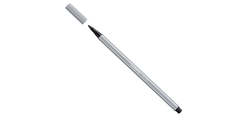 Pennarello Pen 68 - grigio freddo medio 95 - Stabilo