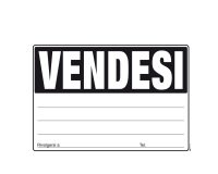 Cartello Vendesi - 24 x 33cm - colori assortiti - Edipro