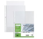Buste forate Atla T - pesante - liscio - 15 x 21 cm - trasparente - Sei Rota - conf. 25 pezzi