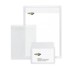 Buste con patella Soft P - PPL - 11 x 16 cm - liscio - trasparente - Sei Rota - conf. 25 pezzi