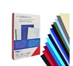 Copertine LeatherGrain per rilegatura - A4 - goffrate - blu - 250 gr - GBC - conf. 100 pezzi