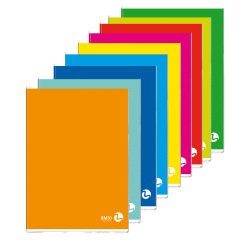 Maxiquaderno Color 80 Basic - A4 - quadretto 10mm - 80 fogli - 80gr - BM