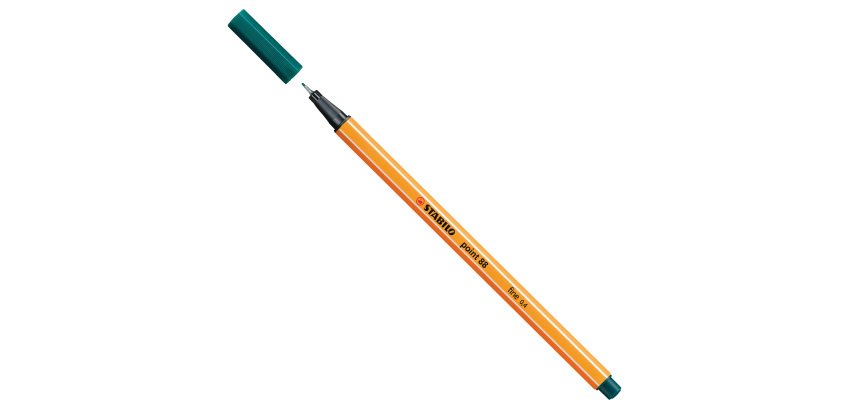 STABILO point 88 fineliner Green 1 pc(s)