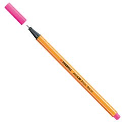 Fineliner Point 88 - tratto 0,4 mm - rosa neon 056 - Stabilo