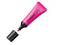 Evidenziatore stabilo Neon - punta a scalpello - tratto da 2,0-5,0mm - colore fucsia - Stabilo