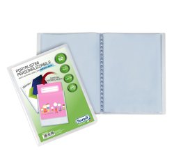 Portalistini personalizzabile Sviluppo - liscio - 15x21 cm - 50 buste - trasparente - Favorit