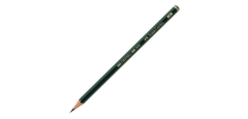 Matita in grafite Castell 9000 - gradazione HB - esagonale - Faber-Castell
