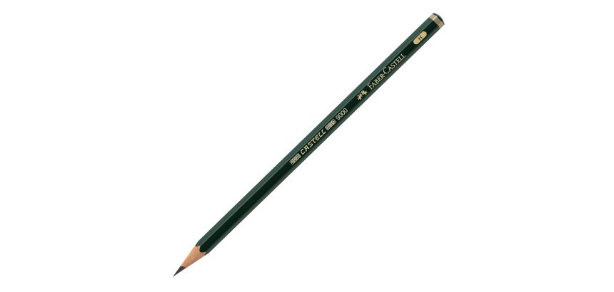 Matita in grafite Castell 9000 - gradazione H - esagonale - Faber-Castell