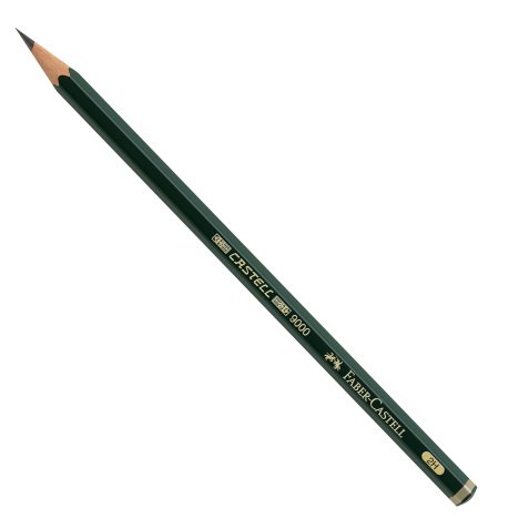 Matita in grafite Castell 9000 - gradazione 2H - esagonale - Faber-Castell