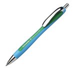 Penna a sfera a scatto Slider Rave  - punta XB  - verde - Schneider
