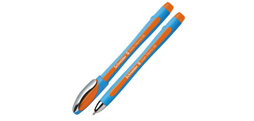 Penna a sfera Slider Memo - punta XB - arancio  - Schneider