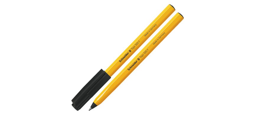 Penna a sfera con cappuccio Tops 505  - tratto 0,5mm - nero - Schneider