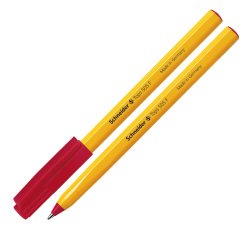 Penna a sfera Tops 505  - punta 0,5mm - rosso - Schneider