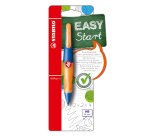 Portamine Easyergo - 1,4mm + 3 mine - per destromani - fusto arancio/blu - Stabilo