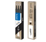 Refill sfera a scatto Frixionball Clicker - punta 0,5mm - nero - Pilot - conf. 3 pezzi