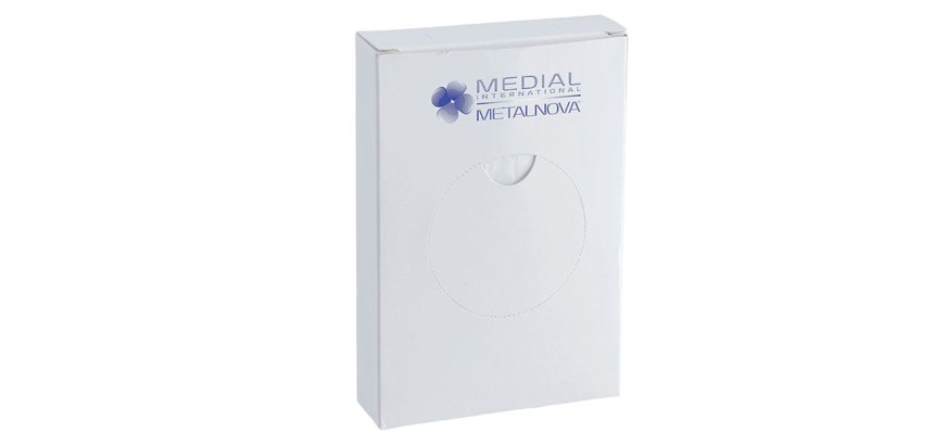 Sacchetti igienici - 8,7 x 11 x 1,2 cm - HDPE - bianco - Medial - conf. 25 pezzi