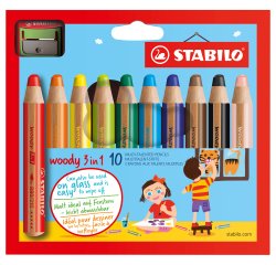 STABILO woody 3 in 1 Multi 10 pc(s)