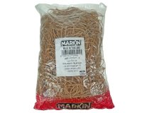 Elastici - diametro 15 cm - 1 kg - caucciù - avana - Markin