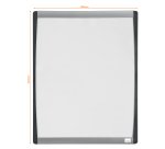 Rexel Dry-Erase Board with Arched Frame 355x280mm
