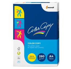 Carta Color Copy - A4 - 280 gr - bianco - Mondi - conf. 150 fogli