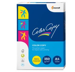 Carta Color Copy - A4 - 350 gr - bianco - Mondi - conf. 125 fogli