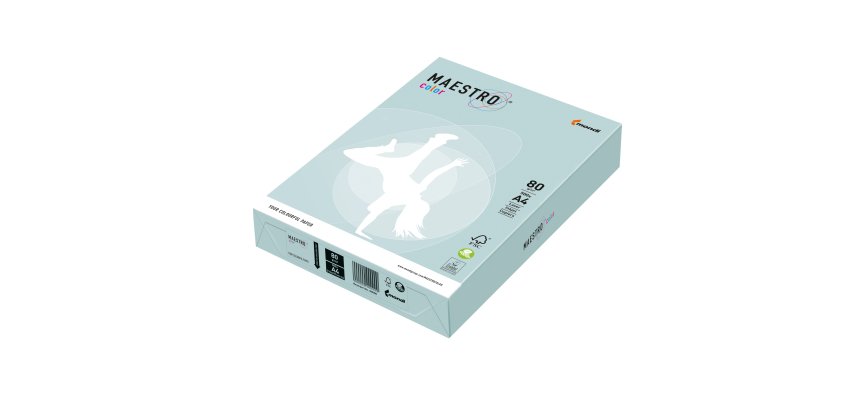 Carta Maestro Color - A4 - 80 gr - azzurro tenue BL29 - Mondi - conf. 500 fogli