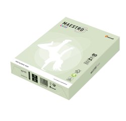 Carta Maestro Color - A4 - 80 gr - verde tenue GN27 - Mondi - conf. 500 fogli