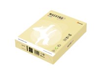 Carta Maestro Color - A4 - 160 gr - giallo tenue YE23 - Mondi - conf. 250 fogli