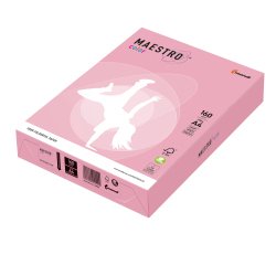Carta Maestro Color - A4 - 160 gr - rosa tenue PI25 - Mondi - conf. 250 fogli