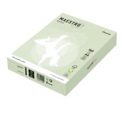 Carta Maestro Color - A4 - 160 gr - verde tenue GN27 - Mondi - conf. 250 fogli
