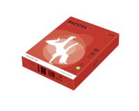Carta Maestro Color - A4 - 80 gr - rosso forte CO44 - Mondi - conf. 500 fogli