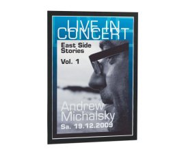 Cornice espositiva Duraframe - A3 - 29,7 x 42 cm - nero - Durable