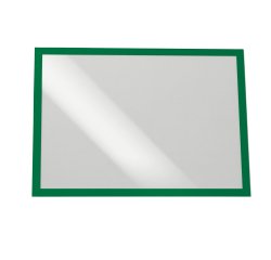 Cornice espositiva Duraframe - A3 - 29,7 x 42 cm - verde - Durable