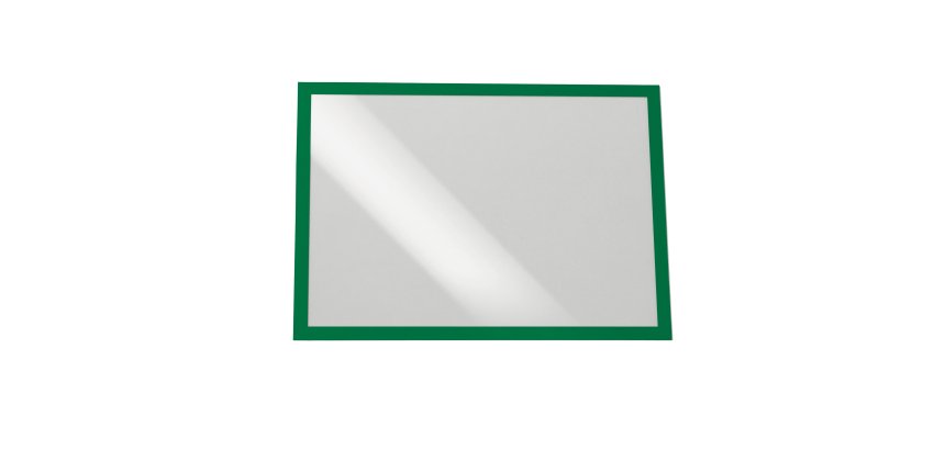 Cornice espositiva Duraframe - A3 - 29,7 x 42 cm - verde - Durable