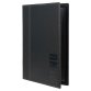 PortamenU' Trendy - 1 inserto doppio incluso - A4 - 24 x 34 cm - nero - Securit