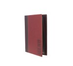Portamenù Trendy - 1 inserto doppio incluso - A4 - 24 x 34 cm - bordeaux - Securit