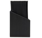 Menu Box Trendy - 20 portamenù - nero - Securit