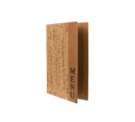 Portamenù Design - 1 inserto doppio incluso - A4 - 24 x 34 cm - sughero - Securit