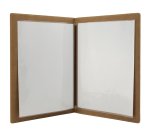 Carta dei vini Design -  1 inserto doppio incluso - A4 - 24 x 34 cm - sughero - Securit