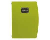 Portamenù Rio - 1 inserto doppio incluso - A4 - 24 x 34 cm - verde - Securit